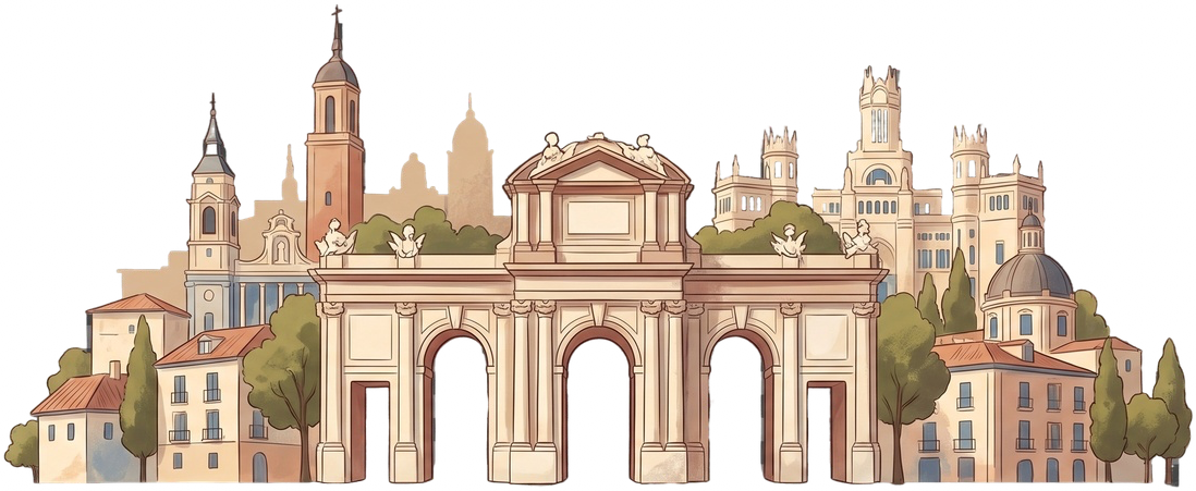 Madrid skyline